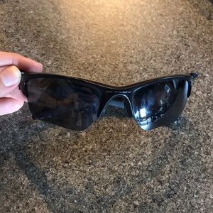 Men’s Oakley half jacket 2.0 polarized sunglasses